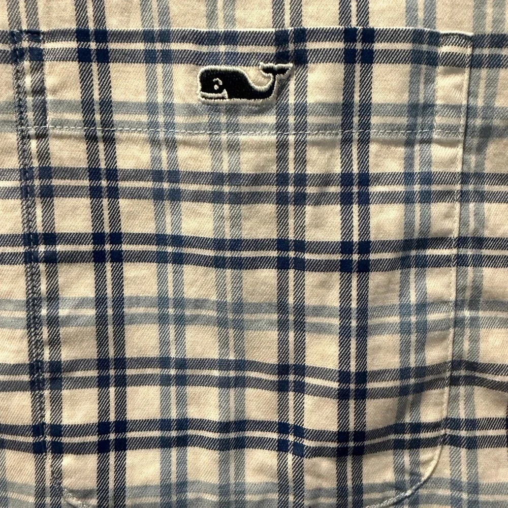 Vineyard Vines Men's Slim-Fit Tucker Plaid Button‎ Down Stretch Shirt Size Small